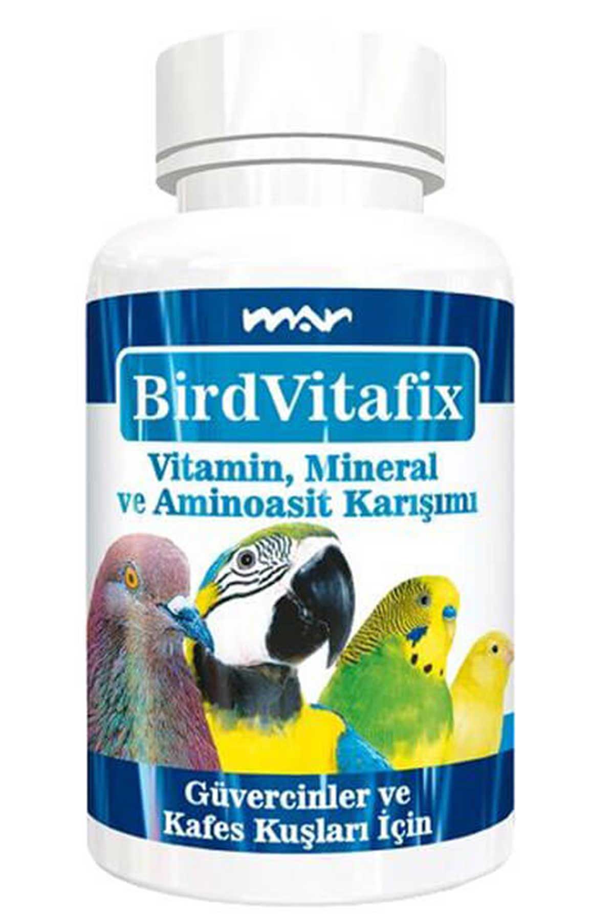 Bio PetActive Bird Vitafix Kuşlar İçin Vitamin Ve Aminoasit 75gr