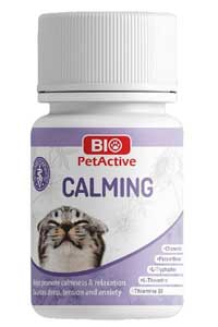 BIO PETACTIVE - Bıo PetActive Calming Kedi Sakinleştirici Tablet 60 Tablet