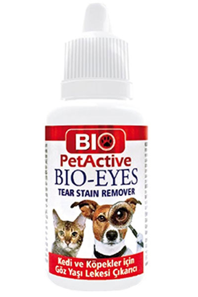 Bio PetActive Kedi ve Köpekler İçin Gözyaşı Leke Çıkarıcı Losyon 50ml