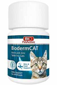 Bio PetActive Kediler İçin Çinko ve Biotin Tableti 100 Tablet