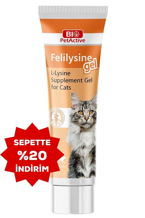 Bio PetActive Kediler İçin Felilysine Gel 100ml