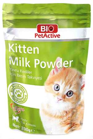 BIO PETACTIVE - Bio PetActive Kitten Milk Yavru Kedi Süt Tozu 200gr