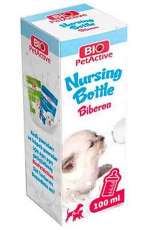 Bio PetActive Yavru Kedi ve Köpek Biberonu 100ml - Thumbnail