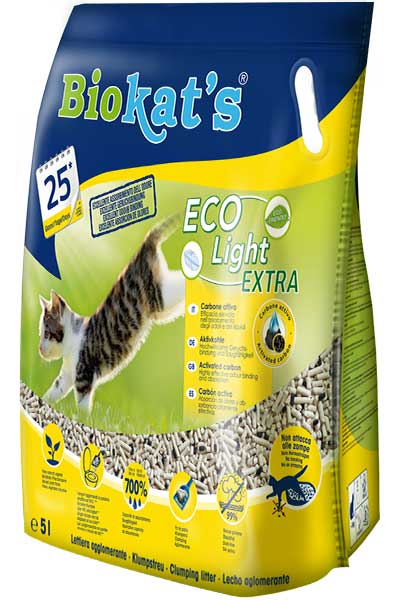 Biokats Pelet Kedi Kumu Eco Light Extra 5lt