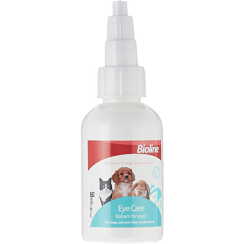 Bioline Kedi ve Köpek İçin Göz Bakım Damlası 50ml