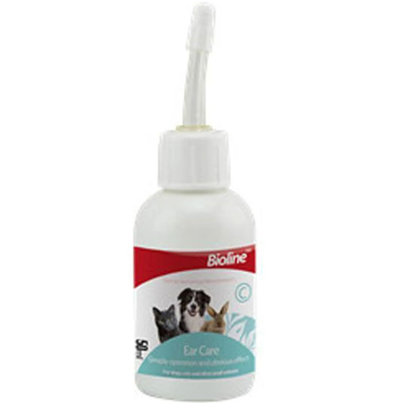 Bioline Kedi ve Köpek İçin Kulak Bakım Damlası 50ml