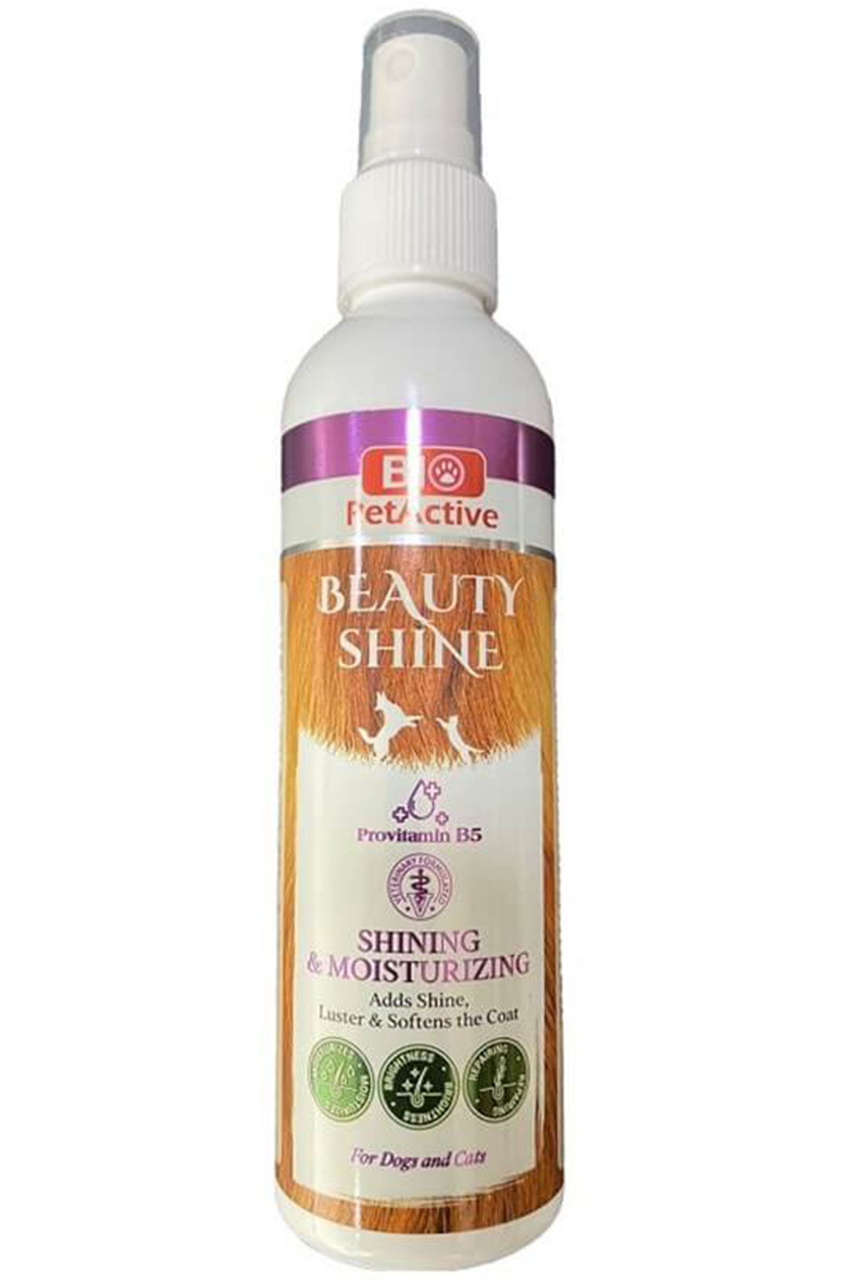 Bio PetActive Beauty Shine Tüy Parlatıcı Ve Kıtık Açıcı Sprey 100ml