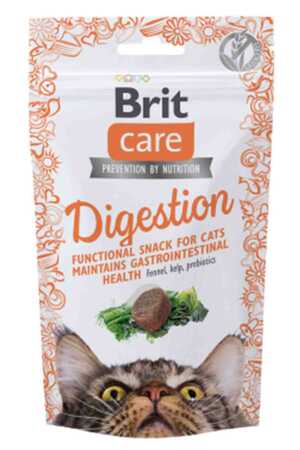 Brit Care Snack Digestion Sindirim Sistemi Düzenleyici Kedi Ödül Maması 50gr - Thumbnail