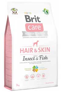 BRIT - Brit Care Hair & Skin Böcek ve Balıklı Yetişkin Köpek Maması 3kg