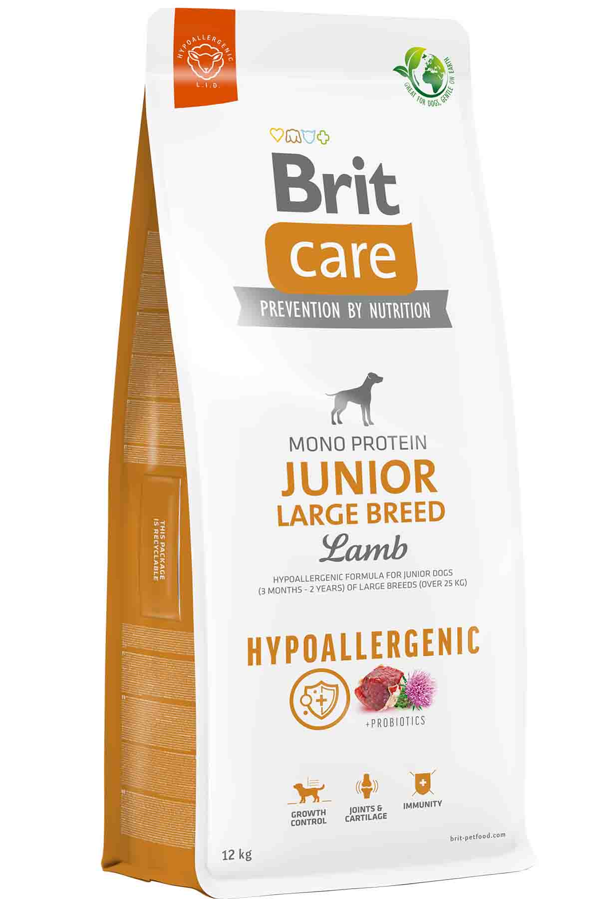 Brit Care Mono Protein Hipoalerjenik Junior Büyük Irk Yavru Köpek Maması 12kg