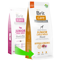 Brit Care Mono Protein Hipoalerjenik Junior Büyük Irk Yavru Köpek Maması 3kg - Thumbnail