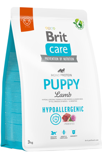 Brit Care Mono Protein Hipoalerjenik Kuzu Etli Yavru Köpek Maması 3kg - Thumbnail