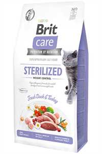 Brit Care Tahılsız Hipoalejenik Kilo Kontrolü için Ördekli Kısırlaştırılmış Kedi Maması 7kg