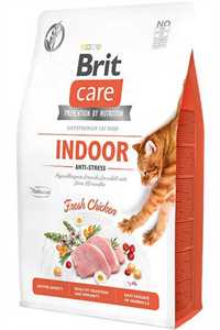 Brit Care Indoor Stres Azaltıcı Ev Kedileri için Tahılsız Yetişkin Kedi Maması 2kg