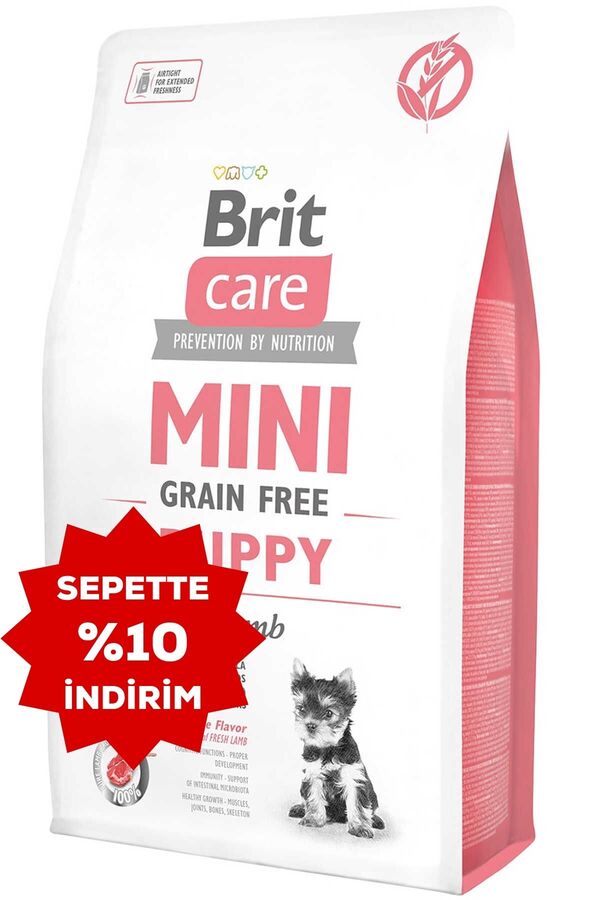 Brit Care Mini Kuzu Etli Tahılsız Yavru Köpek Maması 2kg