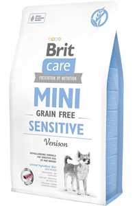 BRIT - Brit Care Mini Sensitive Tahılsız Geyik Etli Küçük Irk Yetişkin Köpek Maması 2kg
