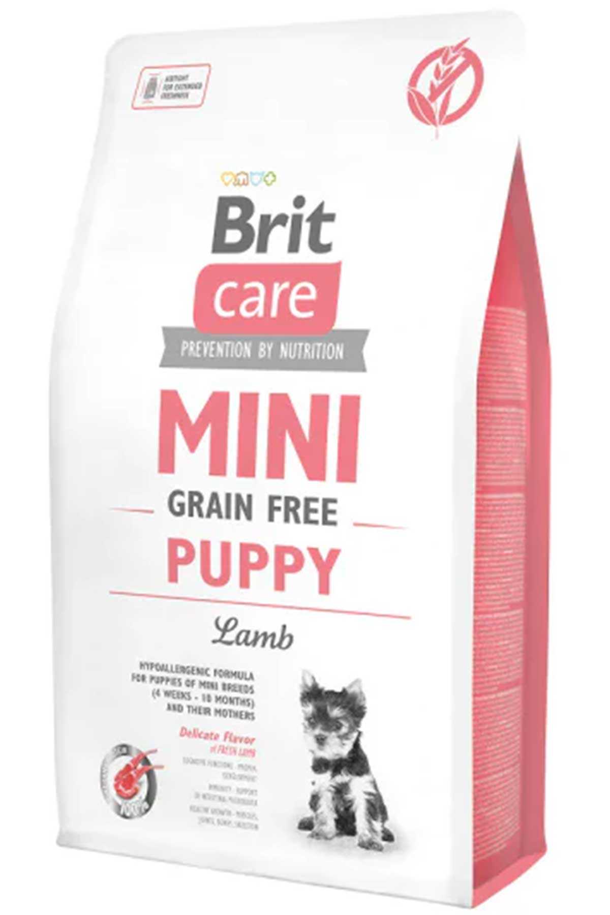 Brit Care Hypo-Allergenic Tahılsız Kuzu Etli Küçük Irk Yavru Köpek Maması 7kg