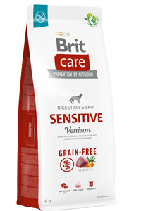 Brit Care Sensitive Digestion & Skin Geyikli Tahılsız Yetişkin Köpek Maması 12kg - Thumbnail