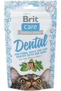 BRIT - Brit Care Snack Dental Kedi Ödül Maması 50gr