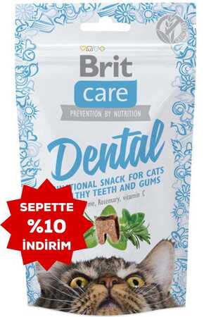 Brit Care Snack Dental Kedi Ödül Maması 50gr - Thumbnail
