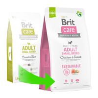 Brit Care Digest&Relax Tavuklu Larva Proteinli Küçük Irk Yetişkin Köpek Maması 3kg - Thumbnail