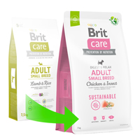 BRIT - Brit Care Digest&Relax Tavuklu Larva Proteinli Küçük Irk Yetişkin Köpek Maması 7kg