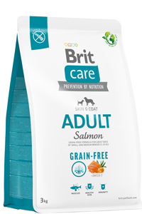 BRIT - Brit Care Skin&Coat Tahılsız Somonlu Yetişkin Köpek Maması 3kg