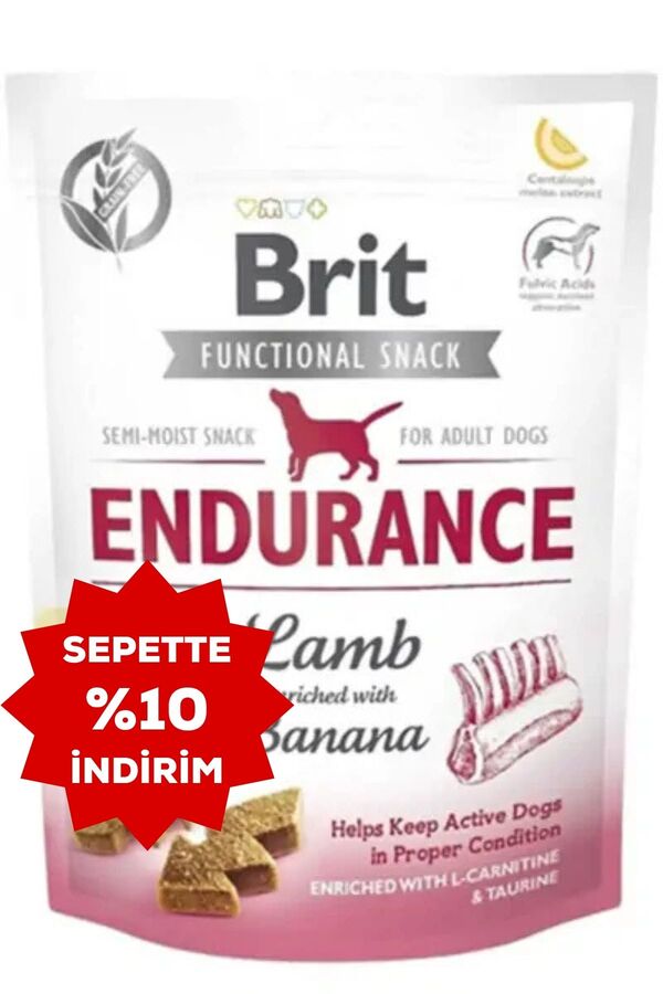 Brit Endurance Kuzu Eti ve Muzlu Köpek Ödül Maması 150gr