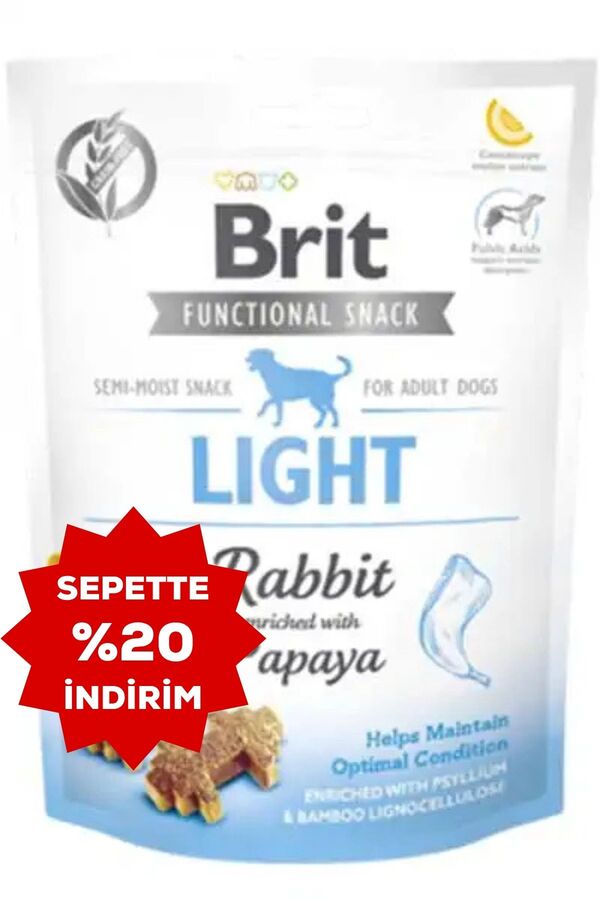 Brit Care Tavşan Etli ve Papayalı Köpek Ödül Maması 150gr