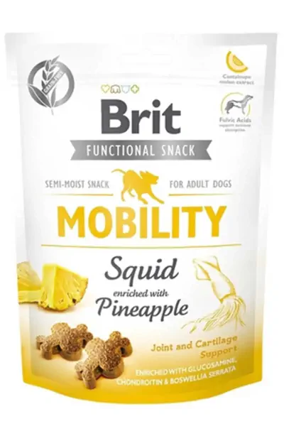 Brit Mobility Squid Kalamar ve Ananaslı Köpek Ödül Maması 150gr