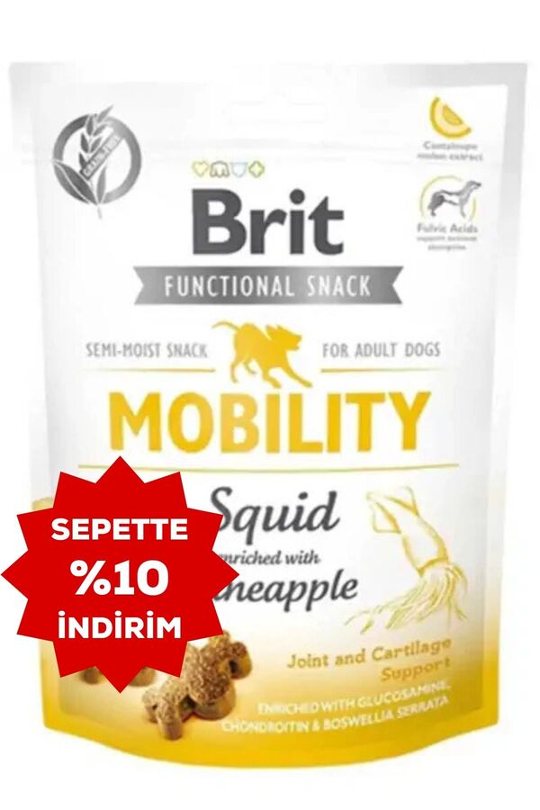 Brit Mobility Kalamar ve Ananaslı Köpek Ödül Maması 150gr
