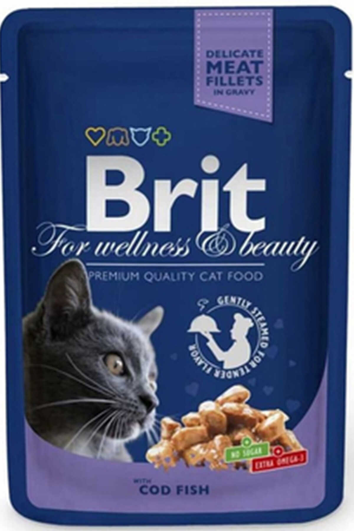 Brit Morina Balıklı Kedi Konservesi 100gr