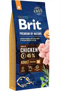 Brit Premium Nature Adult Tavuklu Orta Irk Yetişkin Köpek Maması 15kg