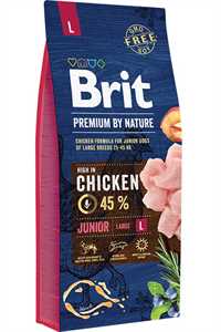 BRIT - Brit Premium by Nature Tavuklu Büyük Irk Yavru Köpek Maması 15kg