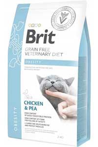 BRIT - Brit Veterinary Diet Obesity Kilo Kontrolü için Tahılsız Kedi Maması 2kg