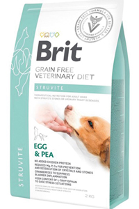 BRIT - Brit Veterinary Diet Struvite İdrar Yolu Sağlığı Destekleyici Tahılsız Köpek Maması 2kg