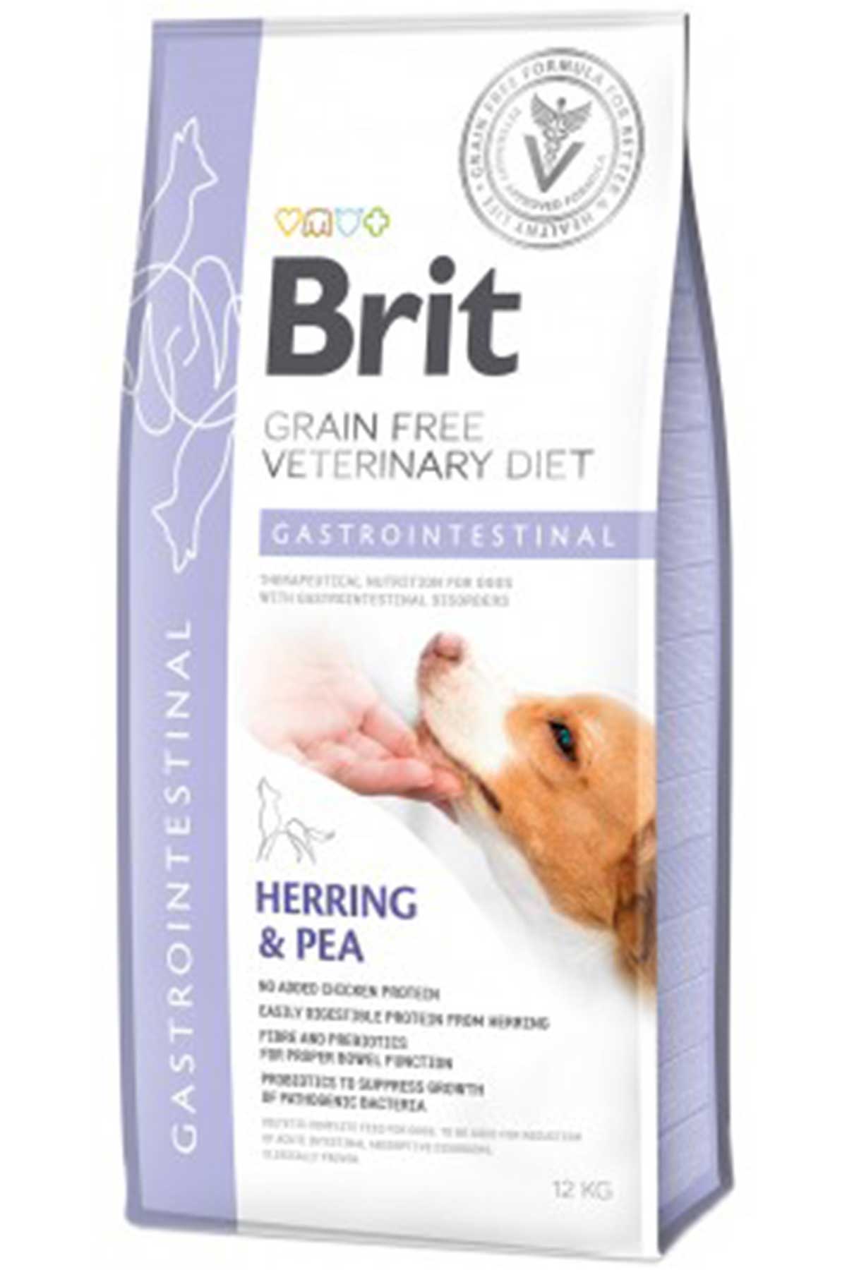 Brit Veterinary Diet Gastrointestinal Ringa Balıklı Tahılsız Köpek Maması 12kg