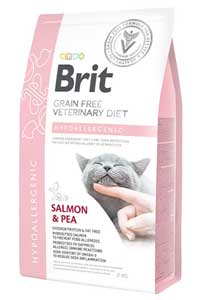 BRIT - Brit Veterinary Diets Hypoallergenic Tahılsız Somonlu Kedi Maması 2kg