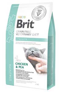 BRIT - Brit Veterinary Diets Struvite Tahılsız Tavuk Bezelye Kedi Maması 2kg
