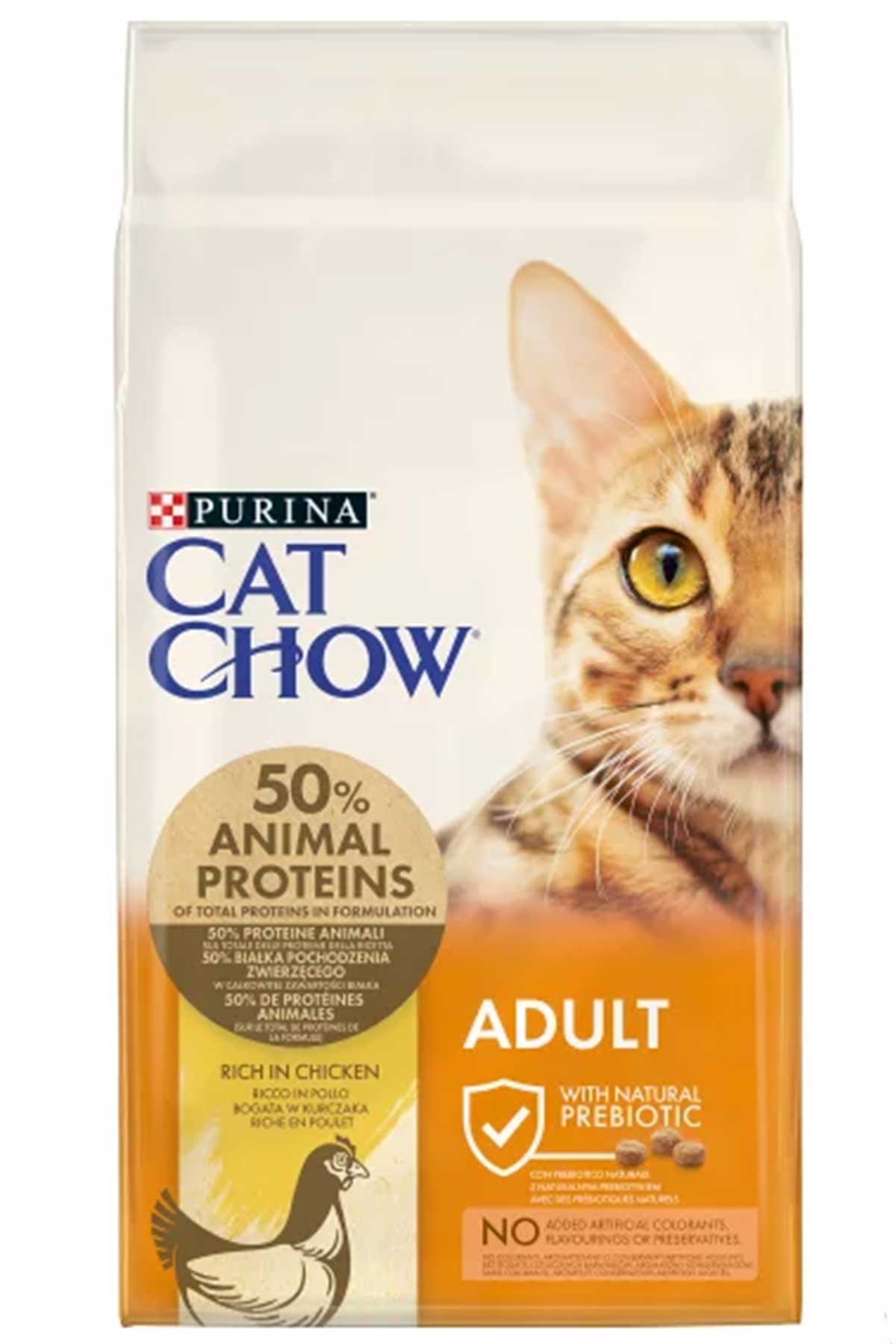 Cat Chow Tavuk ve Hindi Etli Yetişkin Kedi Maması 15kg