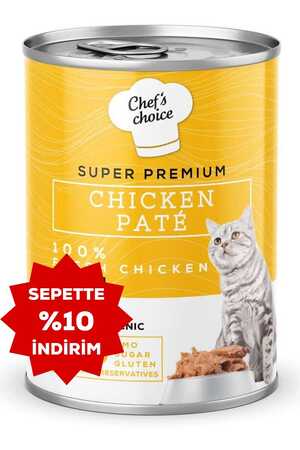 Chefs Choice Tahılsız Tavuklu Ezme Yetişkin Kedi Konservesi 400gr - Thumbnail