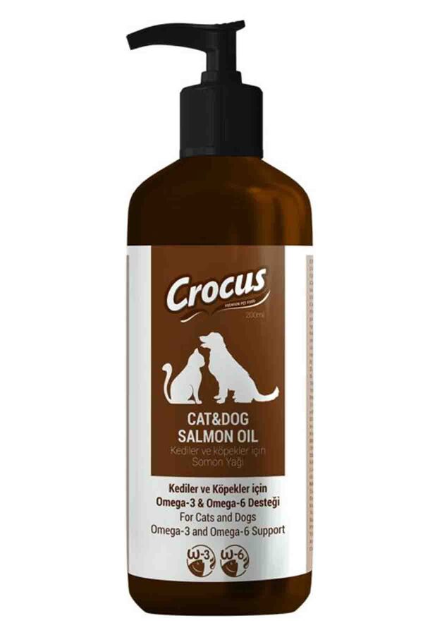 Crocus Kedi Köpek Somon Yağı 200ml