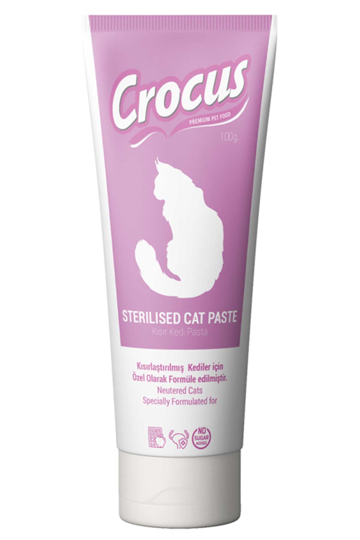 Crocus Kısırlaştırılmış Kedi Macunu 100gr