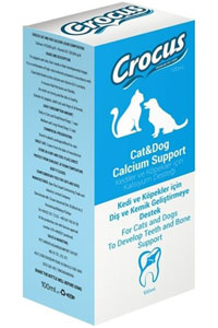 CROCUS - Crocus Kedi&Köpek Kalsiyum Destek 100ml