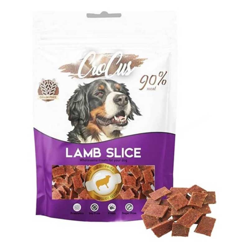 Crocus Slice Kuzulu Tahılsız Köpek Ödülü 80gr