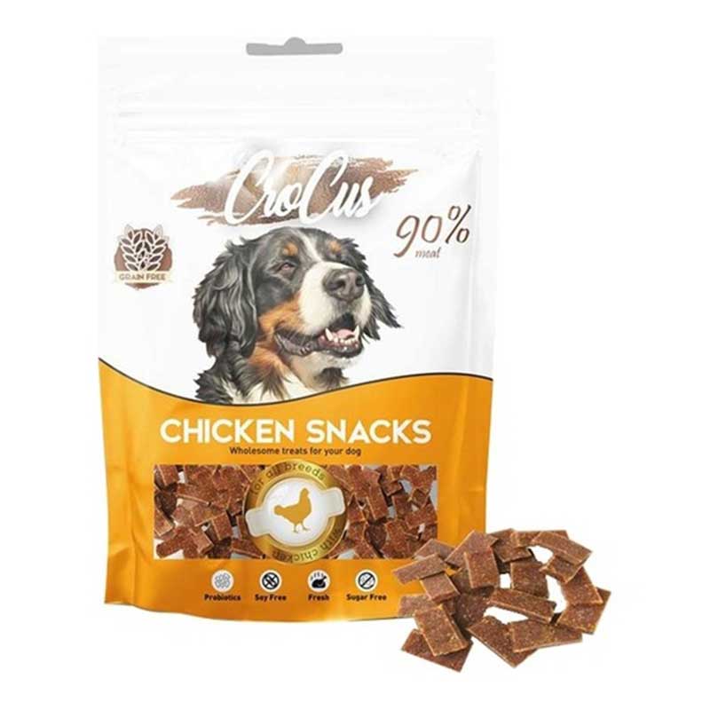 Crocus Snack Tavuklu Tahılsız Köpek Ödülü 80gr