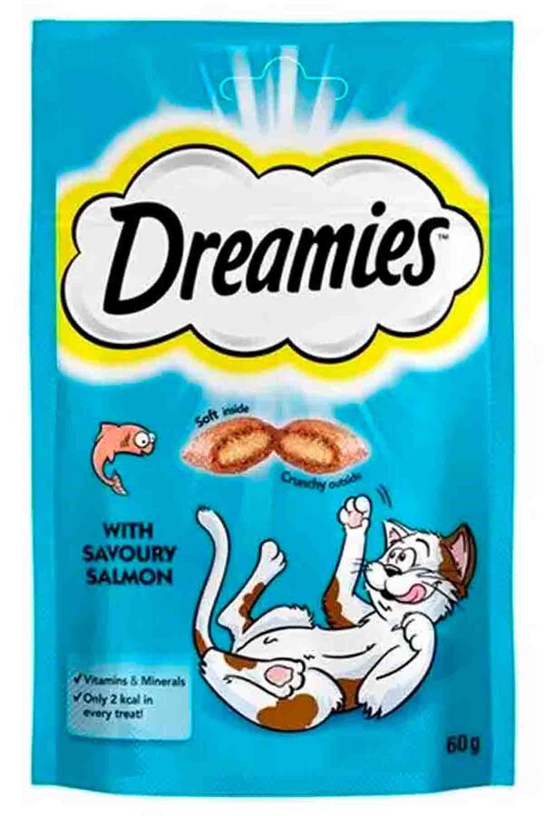 Dreamies Somonlu Kedi Ödül Maması 60gr