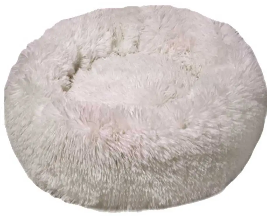 Dubex Ponchik Kedi ve Köpek Yatağı 50x9cm (S) Beyaz
