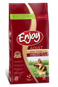 ENJOY - Enjoy Kuzu Etli Pirinçli Yetişkin Köpek Maması 15kg