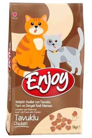 ENJOY - Enjoy Tavuklu Yetiskin Kedi Mamasi 1kg